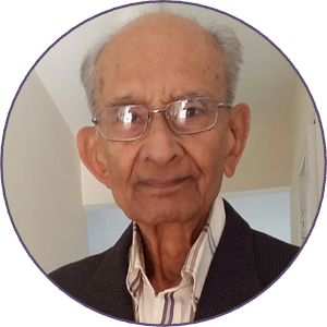 Portrait of Dr. Sanat Bakshi - Practicing medicine after retirement